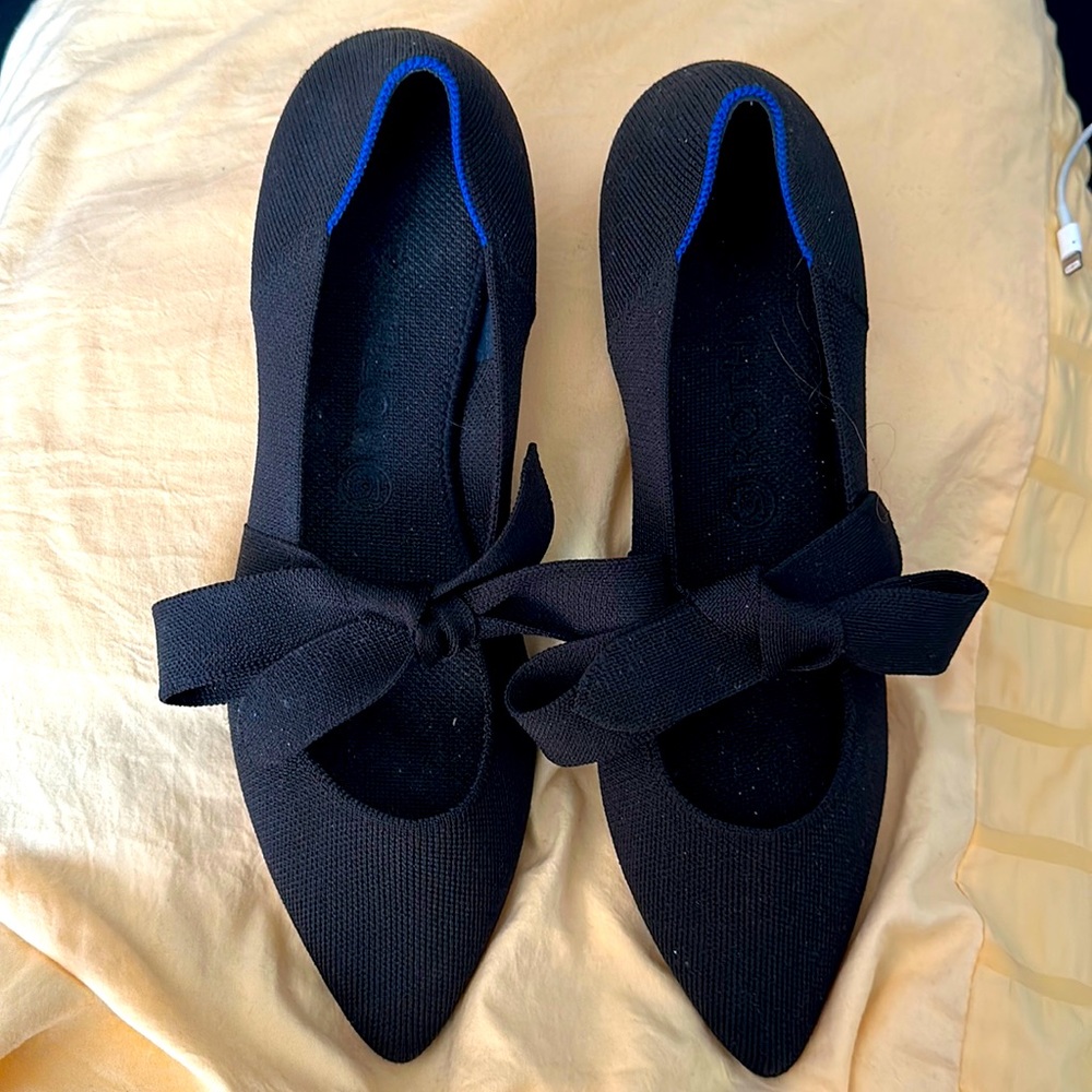 Rothy’s Mary Janes with Bow Tie